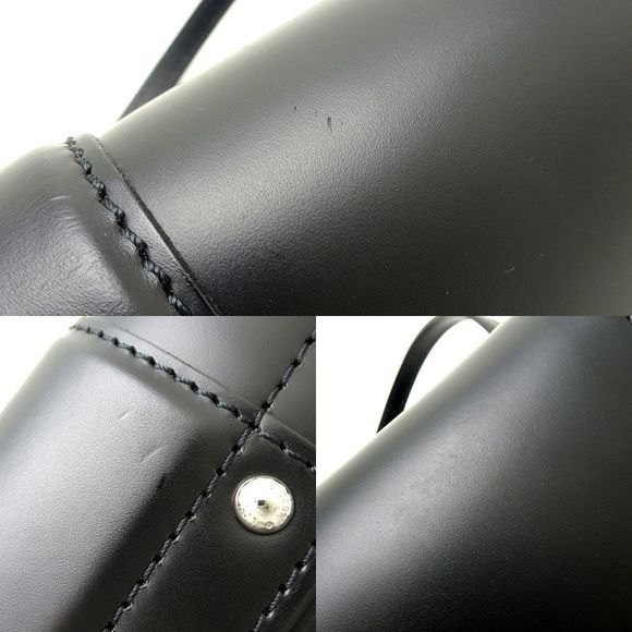 Louis Vuitton Epi Pochette Montaigne Noir Handbag - Picture 4 of 7